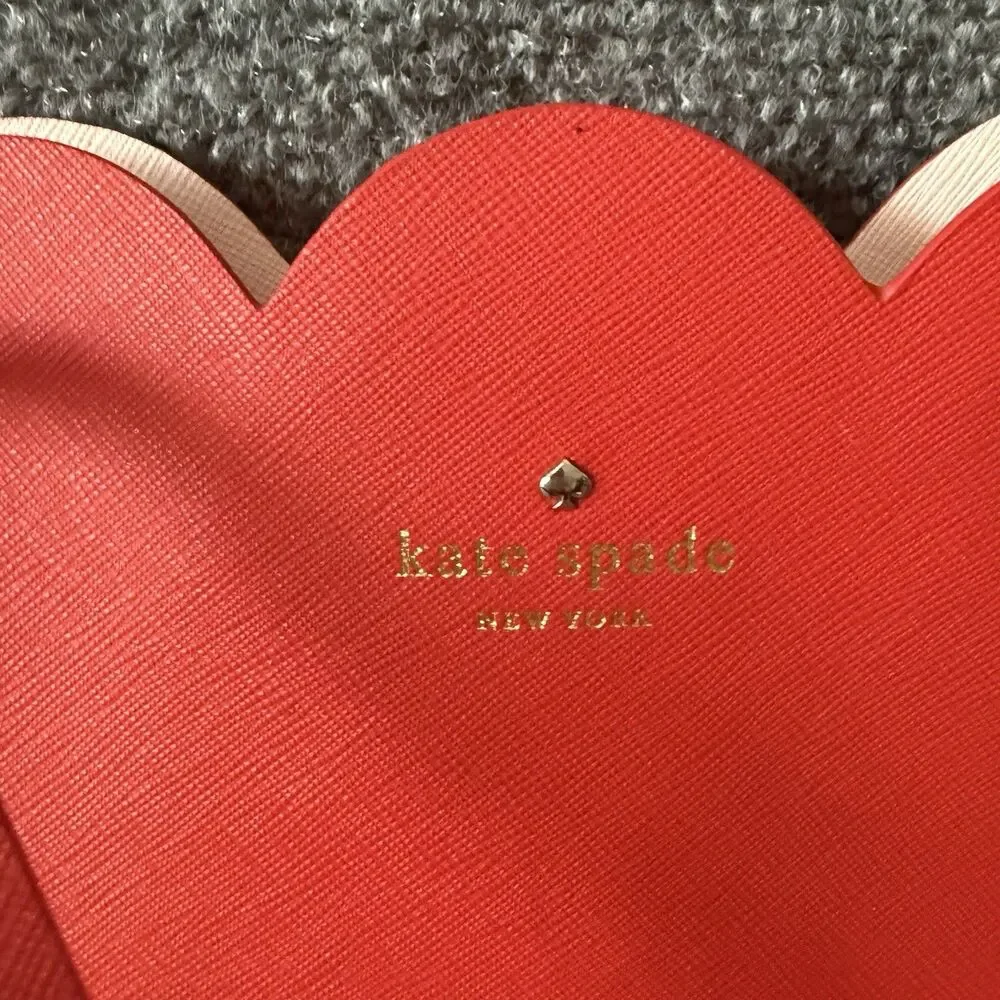 Kate Spade New York Lily Avenue Carrigan Tote Large Red Scalloped
